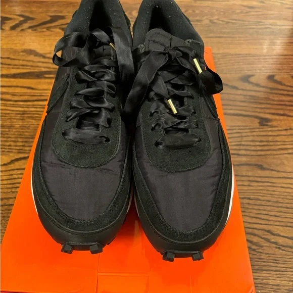 .Nike LD Waffle Sacai Black Nylon Size 14 - Picture 2 of 10